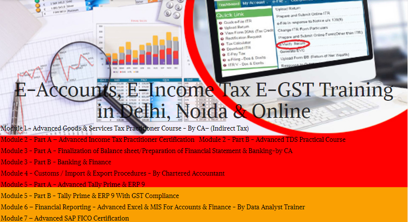 Top In-Demand Accounting Jobs in 2025 & How an Accounting Course Can Help, 100% Job, Best Accounting Course in Delhi, 110046 – Free SAP FICO Certification by SLA Consultants India, GST Certification, ITR & DTC Classes with 2025 Update, Tally Prime Certification, 